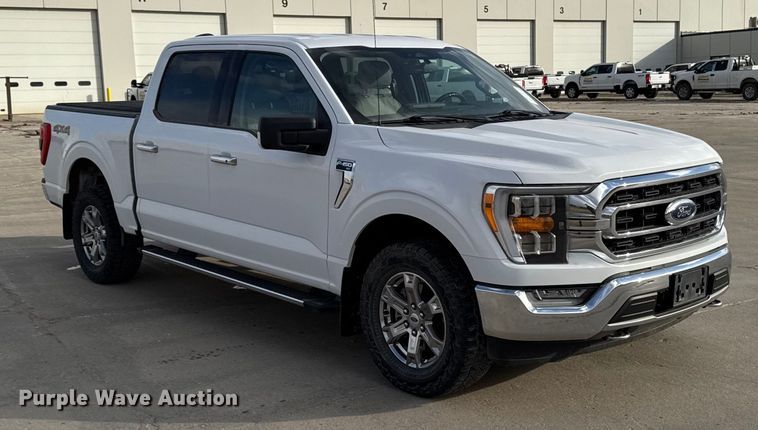 image for item EA2276 2021 Ford F150 Crew Cab pickup truck