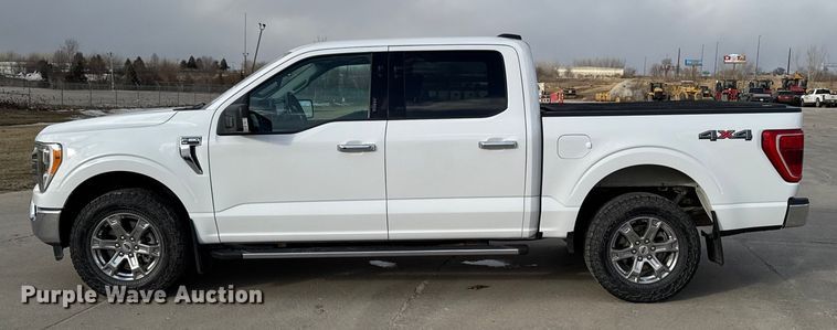 image for item EA2276 2021 Ford F150 Crew Cab pickup truck