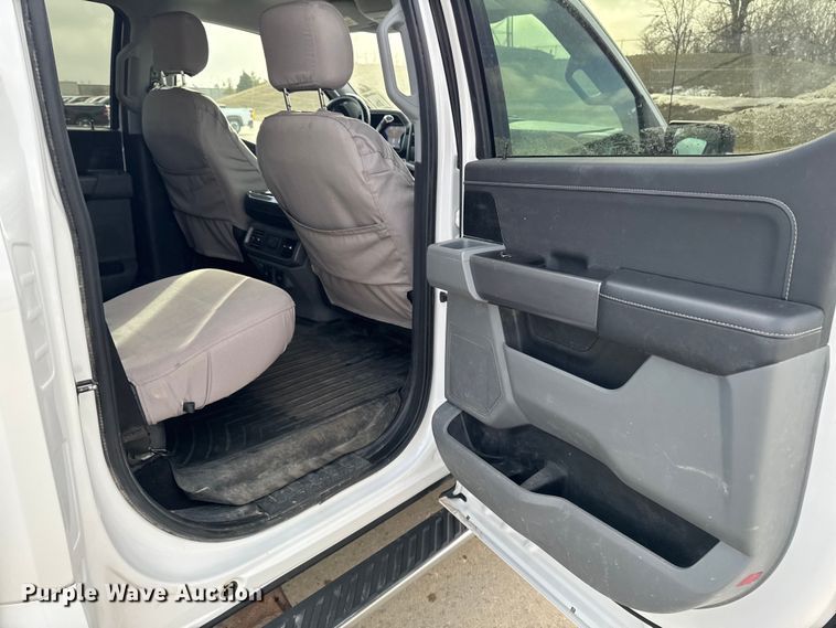 image for item EA2276 2021 Ford F150 Crew Cab pickup truck