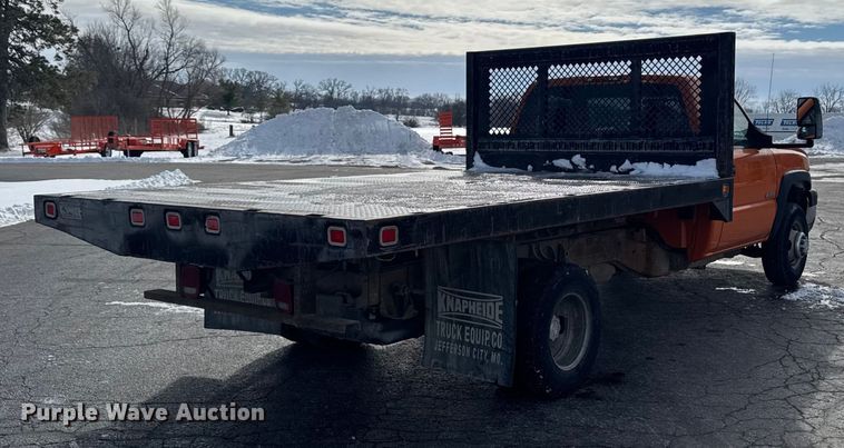 image for item EA2314 2007 Chevrolet Silverado 3500HD dump flatbed pickup truck