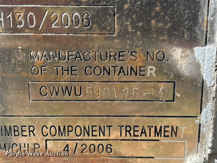 image for item EA7182 2006 shipping container