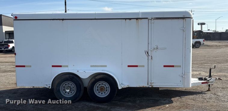 image for item EA7827 2012 W-W enclosed cargo trailer