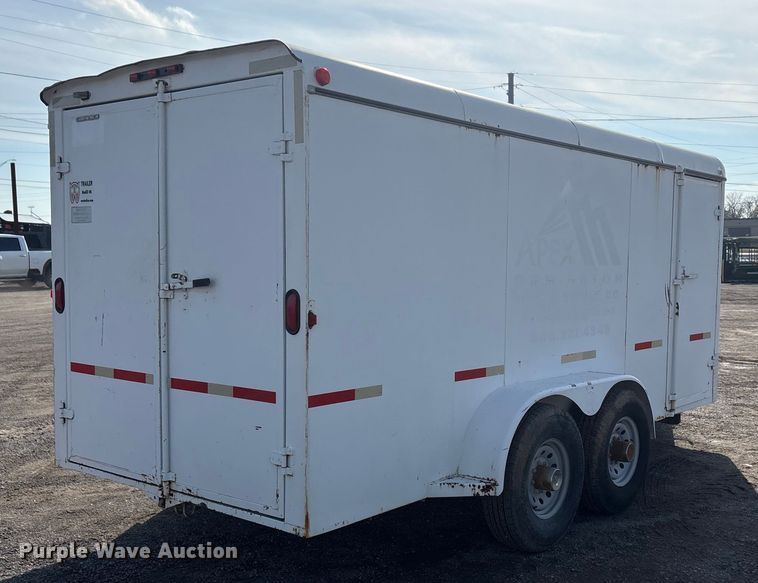image for item EA7827 2012 W-W enclosed cargo trailer