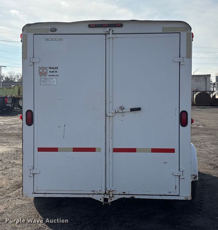 image for item EA7827 2012 W-W enclosed cargo trailer