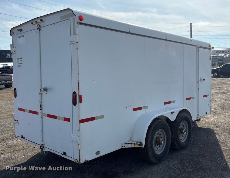 image for item EA7828 2014 W-W enclosed cargo trailer