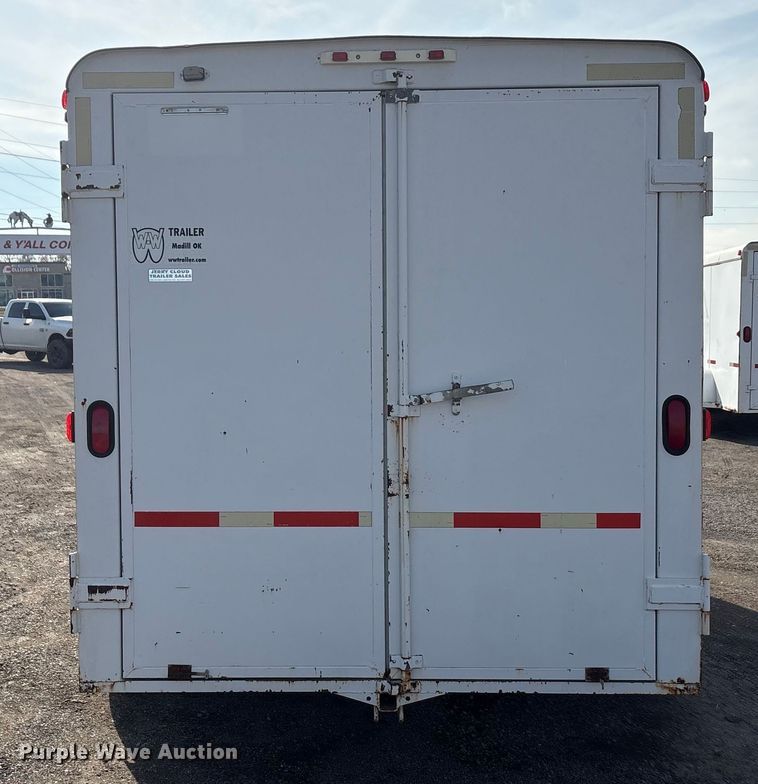 image for item EA7828 2014 W-W enclosed cargo trailer