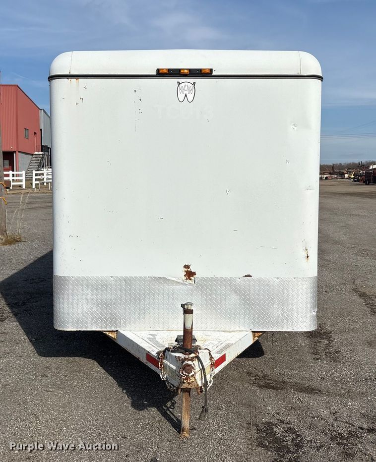 image for item EA7829 2014 W-W enclosed cargo trailer