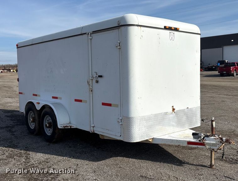 image for item EA7829 2014 W-W enclosed cargo trailer