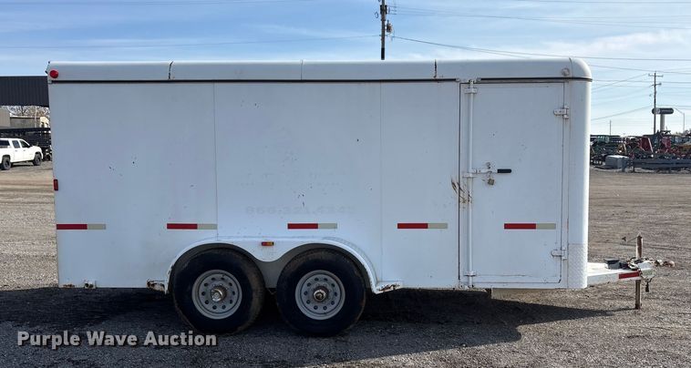 image for item EA7829 2014 W-W enclosed cargo trailer