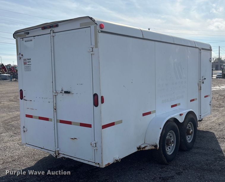 image for item EA7829 2014 W-W enclosed cargo trailer