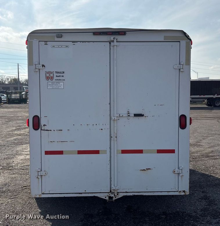 image for item EA7829 2014 W-W enclosed cargo trailer