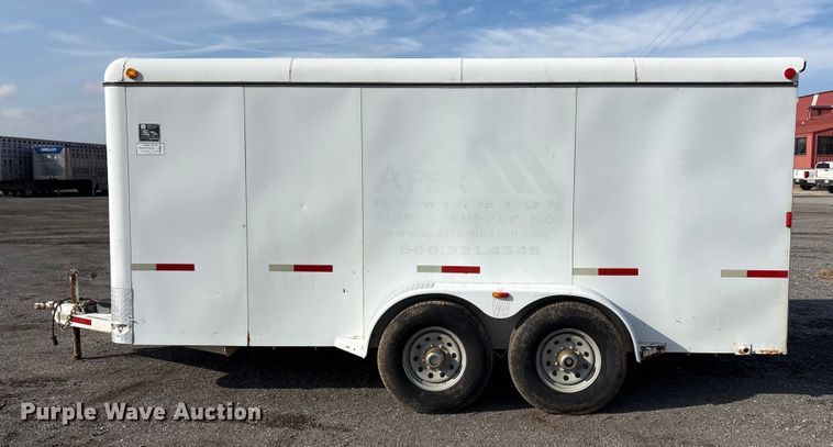 image for item EA7829 2014 W-W enclosed cargo trailer