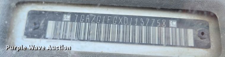 image for item EB1264 2013 Chevrolet Express 3500 van