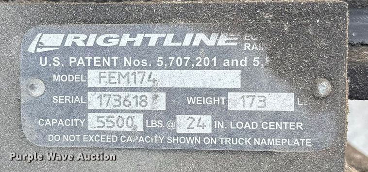 image for item EC8224 2017 UniCarriers PF50 forklift