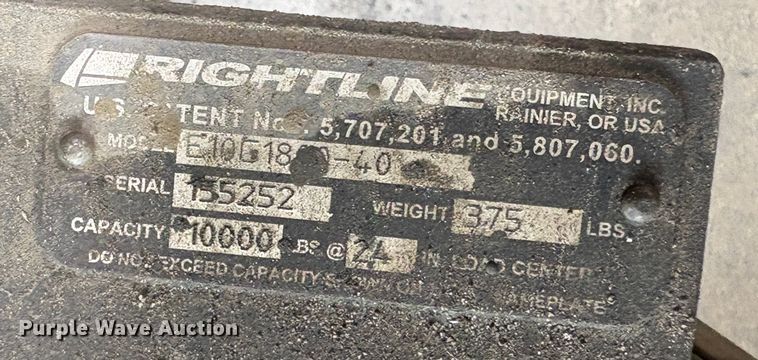 image for item EC8228 2015 Nissan PF100YLP forklift