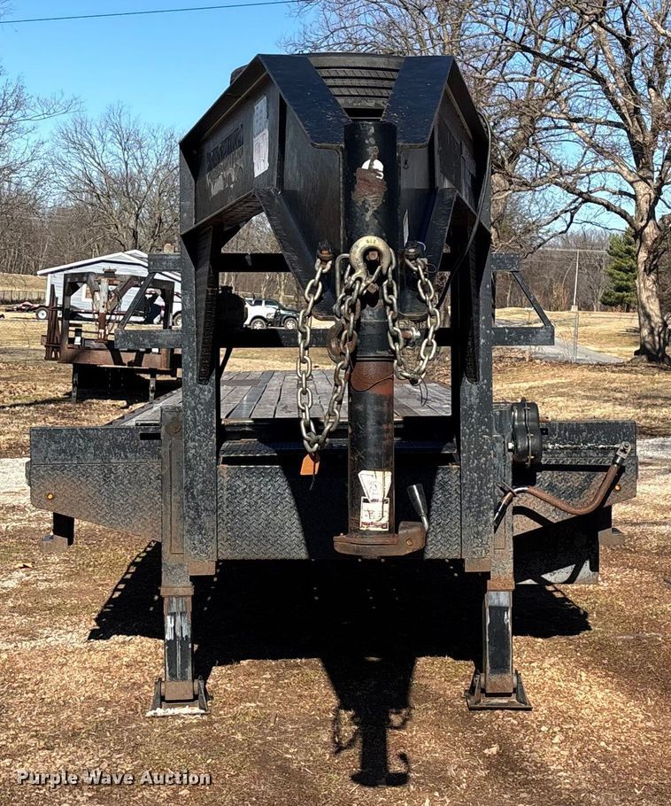 image for item ED2208 2019 Texas Pride FT840524KGN equipment trailer