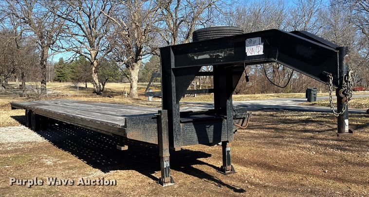 image for item ED2208 2019 Texas Pride FT840524KGN equipment trailer