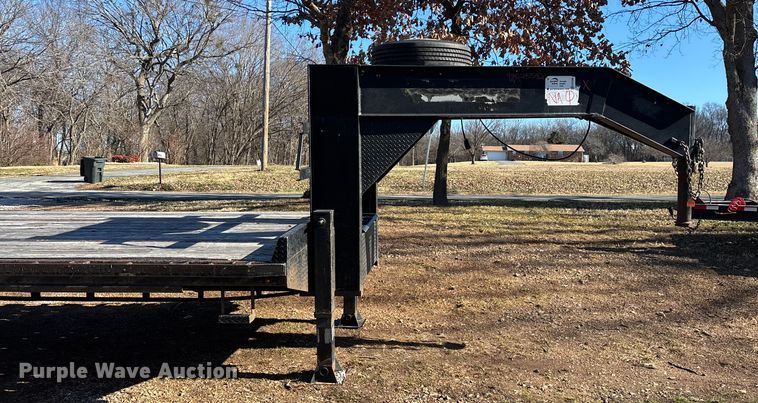 image for item ED2208 2019 Texas Pride FT840524KGN equipment trailer