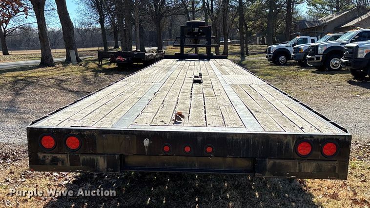 image for item ED2208 2019 Texas Pride FT840524KGN equipment trailer