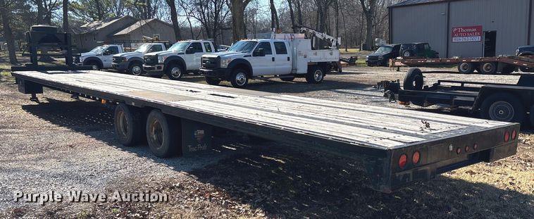 image for item ED2208 2019 Texas Pride FT840524KGN equipment trailer