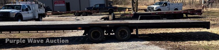 image for item ED2208 2019 Texas Pride FT840524KGN equipment trailer