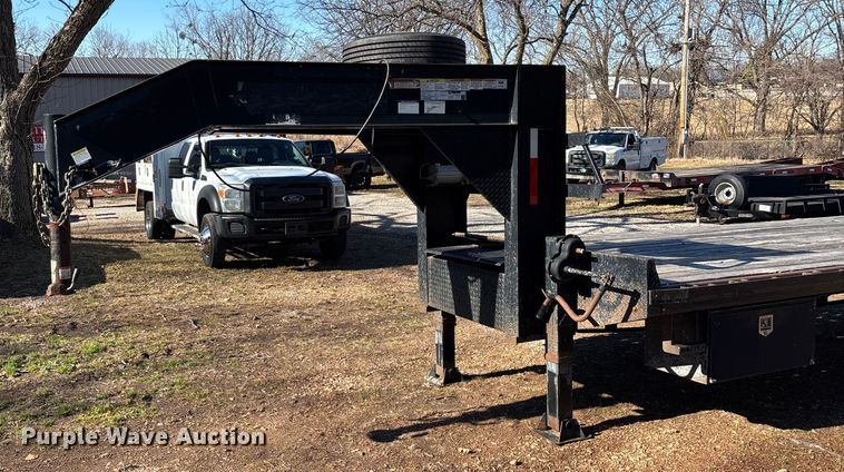 image for item ED2208 2019 Texas Pride FT840524KGN equipment trailer