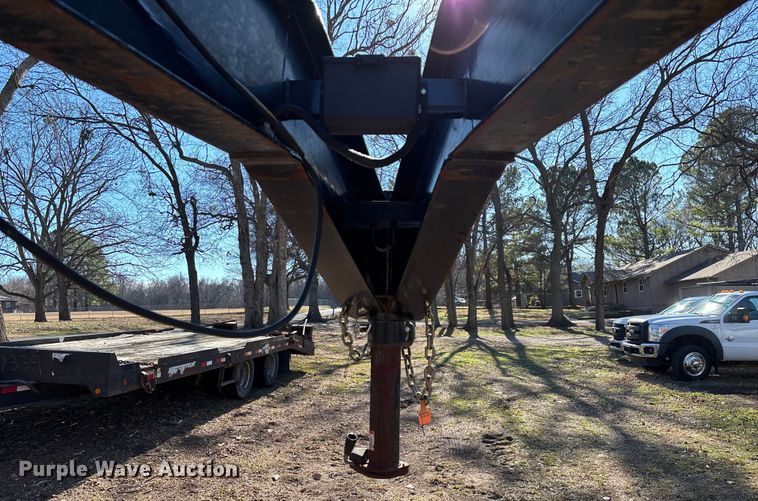 image for item ED2208 2019 Texas Pride FT840524KGN equipment trailer