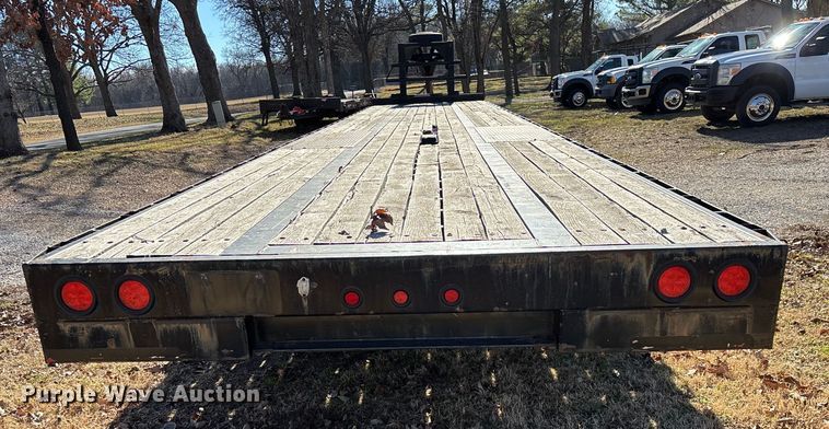 image for item ED2208 2019 Texas Pride FT840524KGN equipment trailer