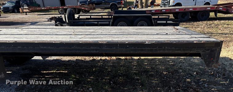 image for item ED2208 2019 Texas Pride FT840524KGN equipment trailer