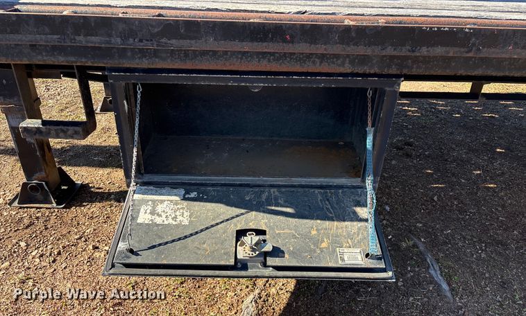 image for item ED2208 2019 Texas Pride FT840524KGN equipment trailer