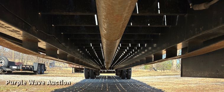 image for item ED2208 2019 Texas Pride FT840524KGN equipment trailer