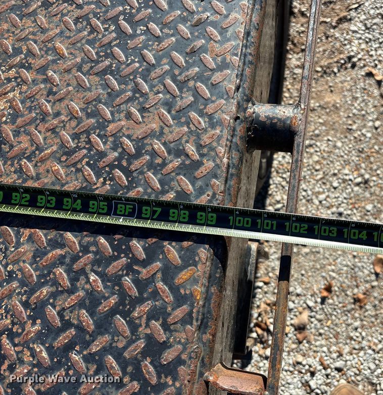 image for item ED2208 2019 Texas Pride FT840524KGN equipment trailer