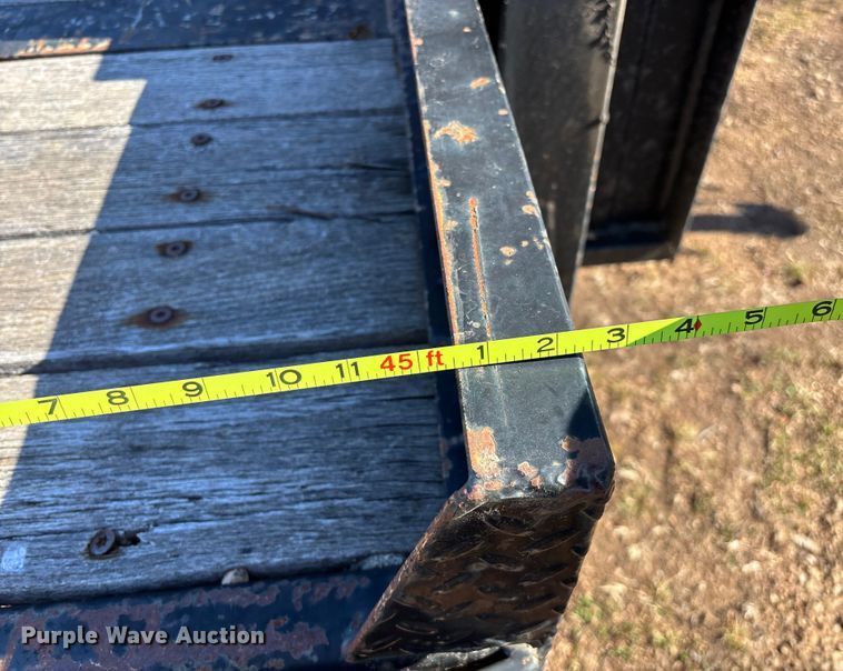 image for item ED2208 2019 Texas Pride FT840524KGN equipment trailer