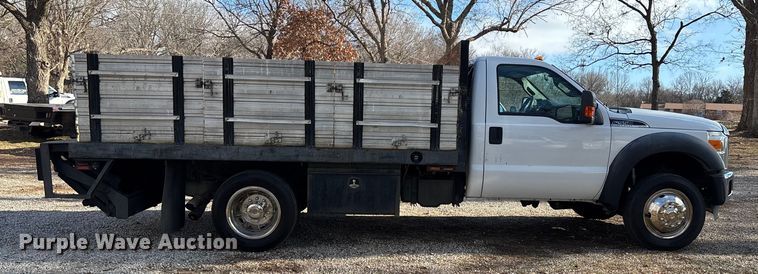 image for item ED2471 2011 Ford F550 Super Duty flatbed truck
