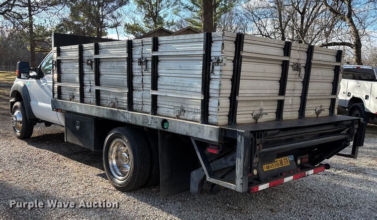 image for item ED2471 2011 Ford F550 Super Duty flatbed truck