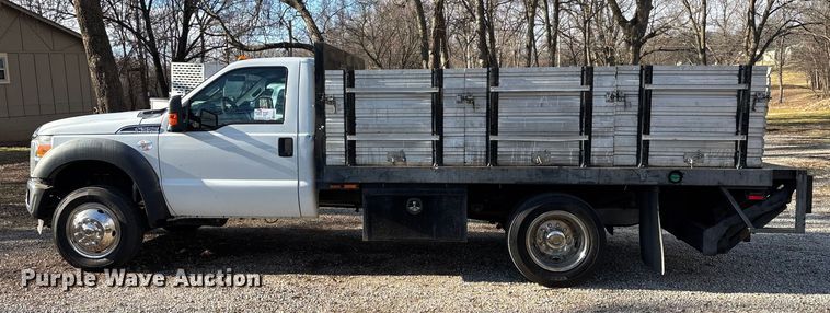 image for item ED2471 2011 Ford F550 Super Duty flatbed truck