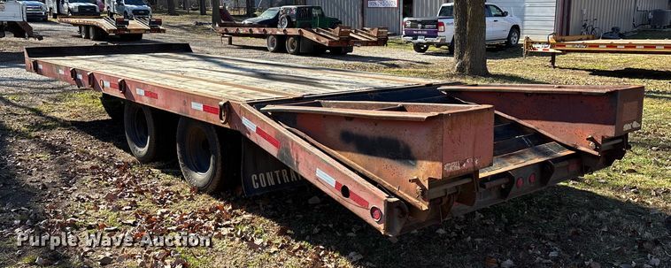 image for item ED2472 1999 Towmaster C-20 equipment trailer