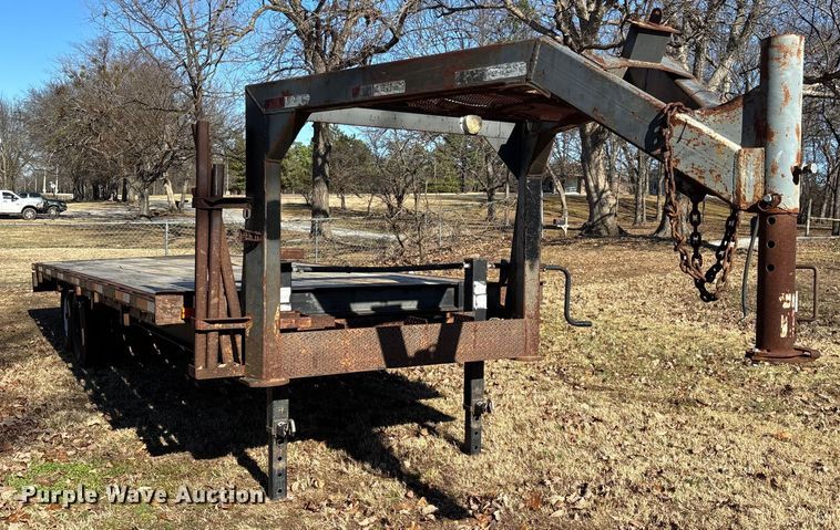 image for item ED2474 1999 Bame equipment trailer