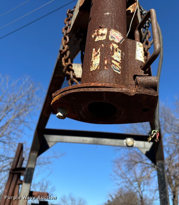 image for item ED2474 1999 Bame equipment trailer