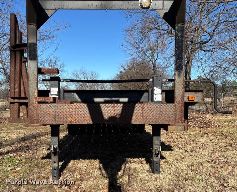 image for item ED2474 1999 Bame equipment trailer