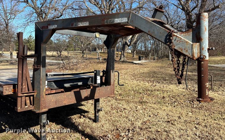 image for item ED2474 1999 Bame equipment trailer