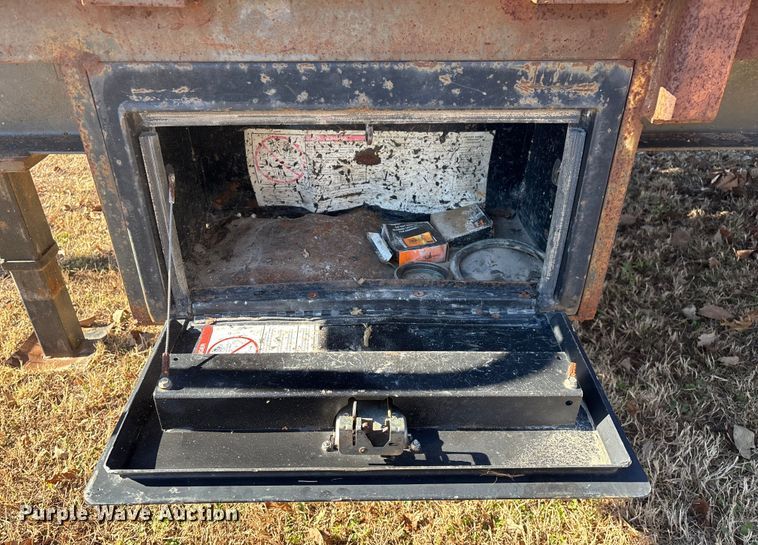 image for item ED2474 1999 Bame equipment trailer