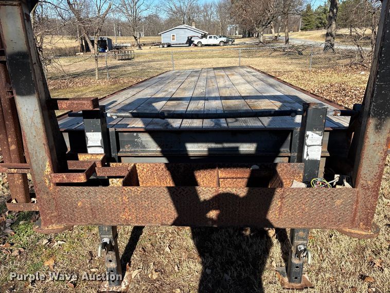 image for item ED2474 1999 Bame equipment trailer