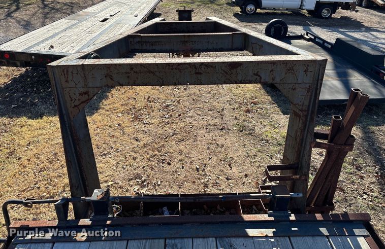 image for item ED2474 1999 Bame equipment trailer