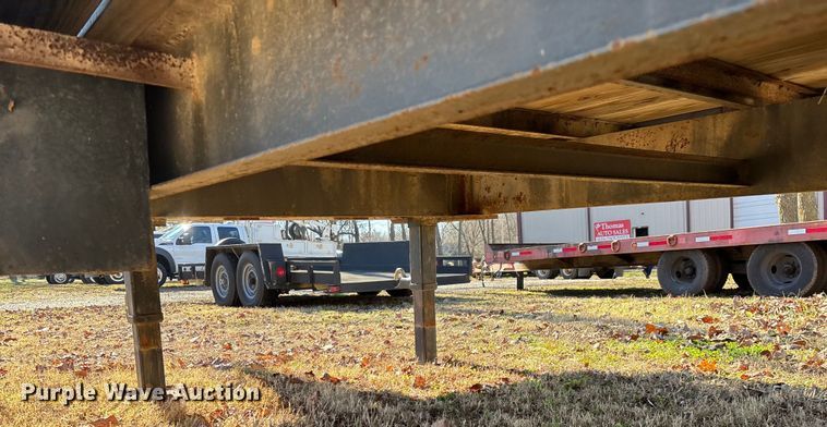 image for item ED2474 1999 Bame equipment trailer