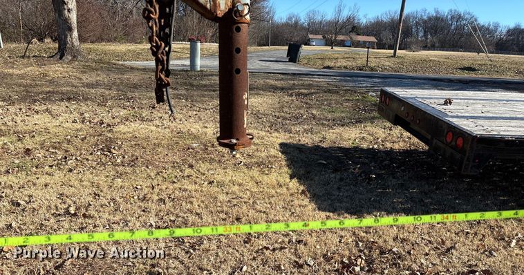 image for item ED2474 1999 Bame equipment trailer