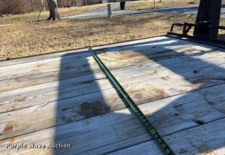 image for item ED2474 1999 Bame equipment trailer