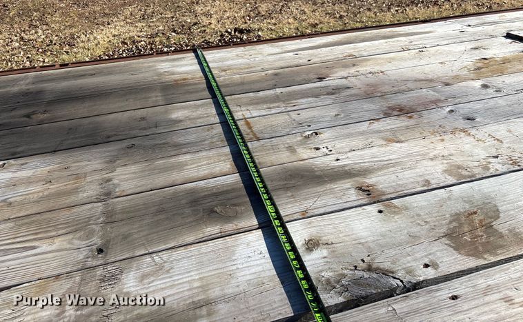 image for item ED2474 1999 Bame equipment trailer