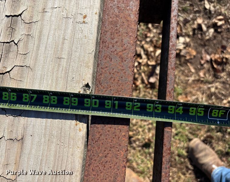 image for item ED2474 1999 Bame equipment trailer