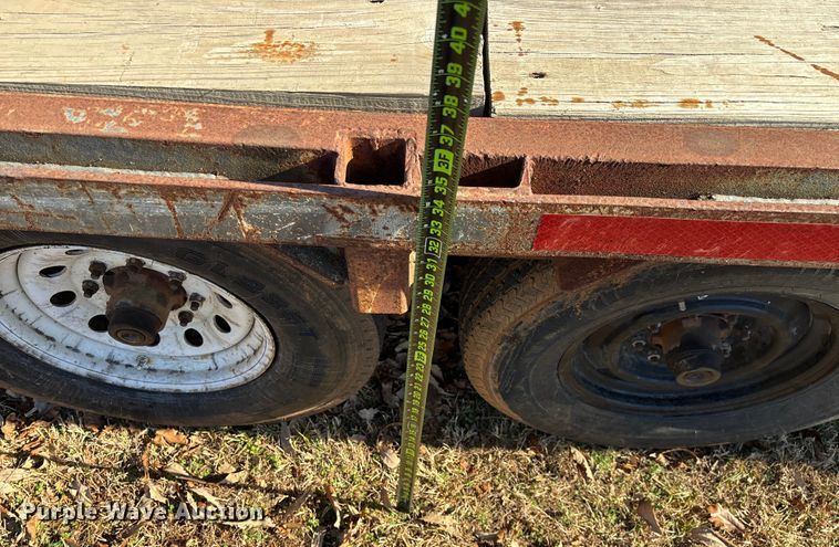 image for item ED2474 1999 Bame equipment trailer